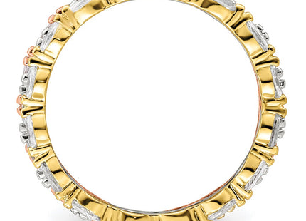 Sterling Silver Rings Style QR7291 - Classique Jewelry Inc.