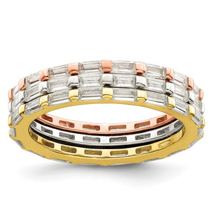 Sterling Silver Jewelry Style QR7292 - Classique Jewelry Inc.