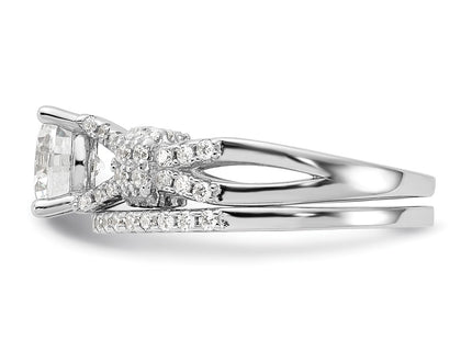 Sterling Silver Jewelry Style QR7297 - Classique Jewelry Inc.