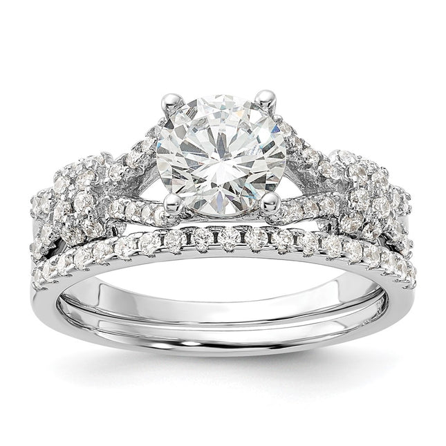 Sterling Silver Jewelry Style QR7297 - Classique Jewelry Inc.