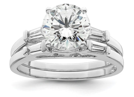 Sterling Silver Rings Style QR7298 - Classique Jewelry Inc.