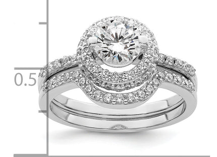 Sterling Silver Rings Style QR7299 - Classique Jewelry Inc.