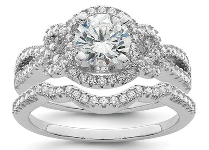 Sterling Silver Rings Style QR7300 - Classique Jewelry Inc.