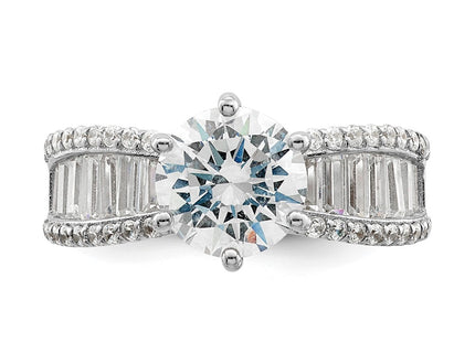 Sterling Silver Rings Style QR7301 - Classique Jewelry Inc.