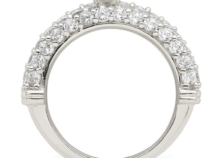 Sterling Silver Rings Style QR7304 - Classique Jewelry Inc.