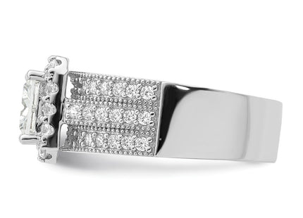 Sterling Silver Rings Style QR7305 - Classique Jewelry Inc.