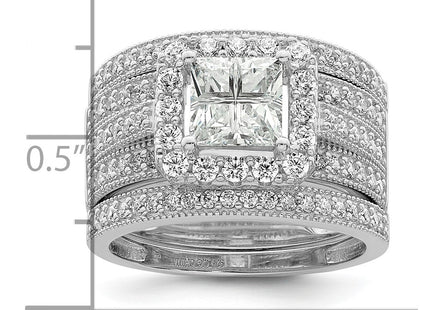 Sterling Silver Rings Style QR7305 - Classique Jewelry Inc.