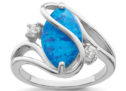Sterling Silver Rings Style QR7326 - Classique Jewelry Inc.