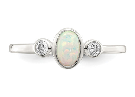 Sterling Silver Rings Style QR7327 - Classique Jewelry Inc.