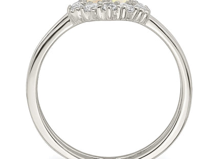 Sterling Silver Rings Style QR7331 - Classique Jewelry Inc.