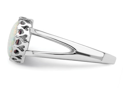 Sterling Silver Rings Style QR7333 - Classique Jewelry Inc.