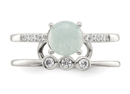 Sterling Silver Rings Style QR7336 - Classique Jewelry Inc.