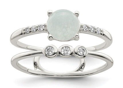 Sterling Silver Rings Style QR7336 - Classique Jewelry Inc.