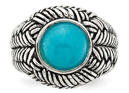 Sterling Silver Rings Style QR7340 - Classique Jewelry Inc.