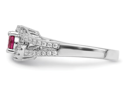 Sterling Silver Rings Style QR7358 - Classique Jewelry Inc.