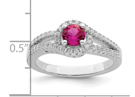 Sterling Silver Rings Style QR7358 - Classique Jewelry Inc.