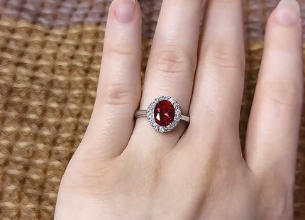 Sterling silver cubic zirconia ring