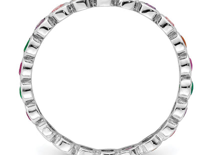 Sterling Silver Rings Style QR7367 - Classique Jewelry Inc.