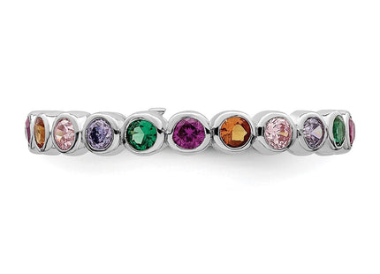 Sterling Silver Rings Style QR7367 - Classique Jewelry Inc.