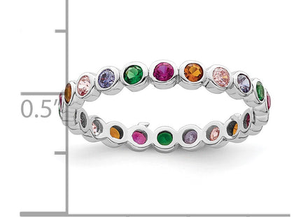 Sterling Silver Rings Style QR7367 - Classique Jewelry Inc.