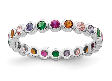 Sterling Silver Rings Style QR7367 - Classique Jewelry Inc.