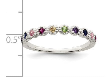 Sterling Silver Rings Style QR7368 - Classique Jewelry Inc.