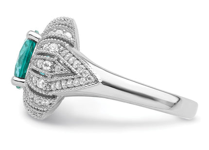 Sterling Silver Rings Style QR7397 - Classique Jewelry Inc.