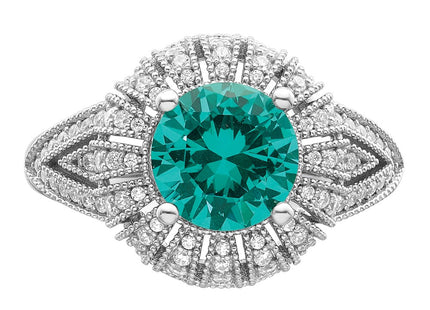 Sterling Silver Rings Style QR7397 - Classique Jewelry Inc.