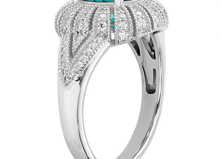 Sterling Silver Rings Style QR7397 - Classique Jewelry Inc.