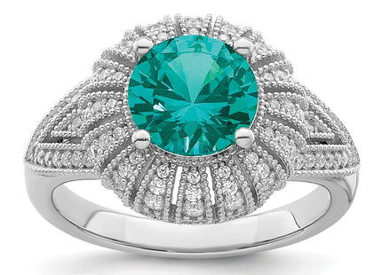Sterling Silver Rings Style QR7397 - Classique Jewelry Inc.