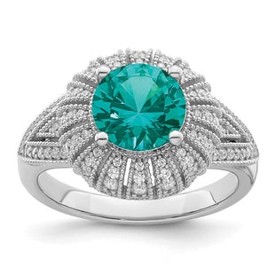 Sterling Silver Rings Style QR7397 - Classique Jewelry Inc.