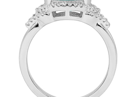 Sterling Silver Rings Style QR7398 - Classique Jewelry Inc.