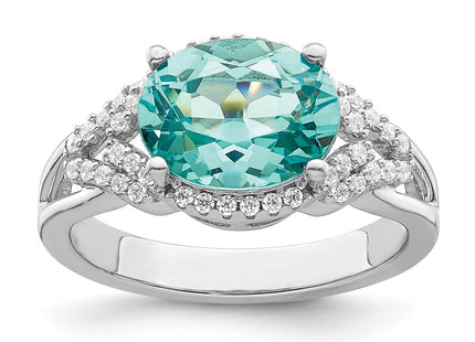 Sterling Silver Rings Style QR7398 - Classique Jewelry Inc.