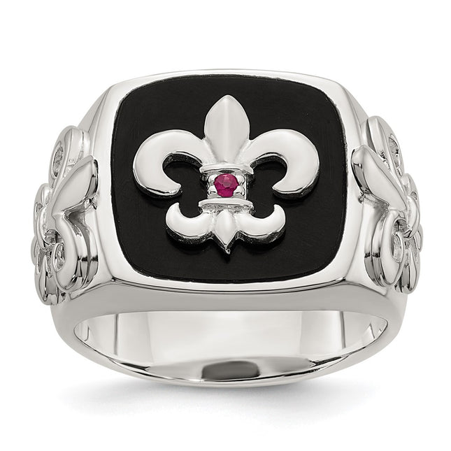 Sterling Silver Rings Style QR7409 - Classique Jewelry Inc.