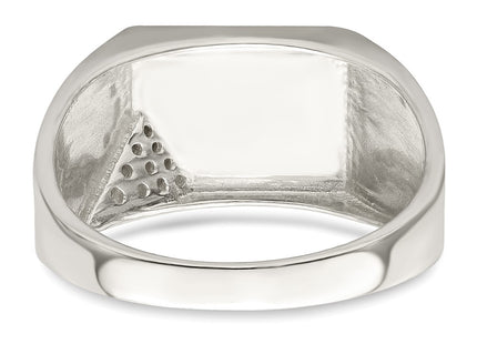 Sterling Silver Rings Style QR7411 - Classique Jewelry Inc.