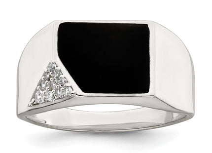 Sterling Silver Rings Style QR7411 - Classique Jewelry Inc.