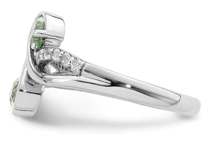 Sterling Silver Rings Style QR7413AG - Classique Jewelry Inc.
