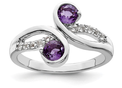 Sterling Silver Rings Style QR7413AM - Classique Jewelry Inc.