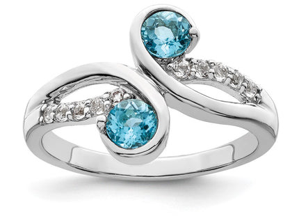 Sterling Silver Rings Style QR7413BT - Classique Jewelry Inc.