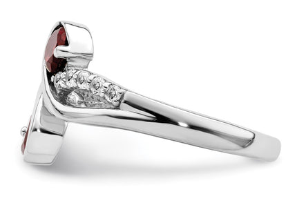 Sterling Silver Rings Style QR7413GA - Classique Jewelry Inc.