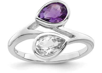 Sterling Silver Rings Style QR7420AM - Classique Jewelry Inc.