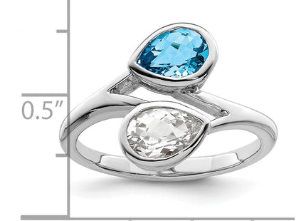 Sterling Silver Rings Style QR7420BT - Classique Jewelry Inc.
