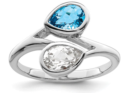 Sterling Silver Rings Style QR7420BT - Classique Jewelry Inc.
