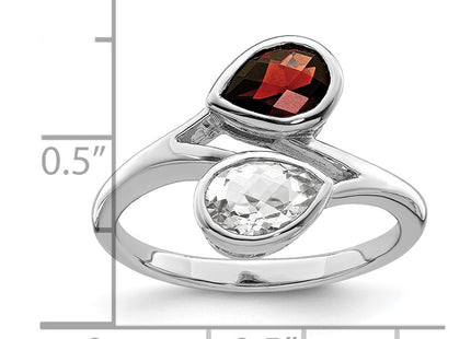 Sterling Silver Rings Style QR7420GA - Classique Jewelry Inc.