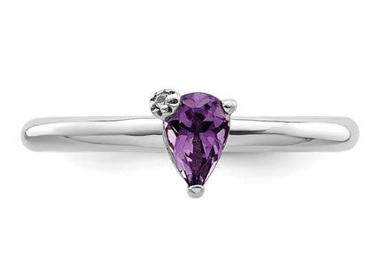 Sterling Silver Rings Style QR7422AM - Classique Jewelry Inc.