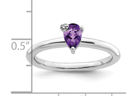 Sterling Silver Rings Style QR7422AM - Classique Jewelry Inc.
