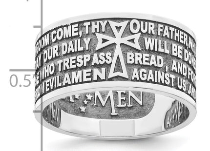 Sterling silver ring, another view