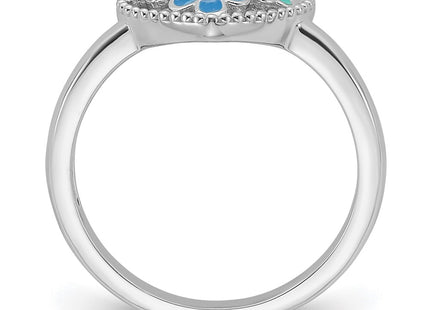 Sterling Silver Rings Style QR7427 - Classique Jewelry Inc.