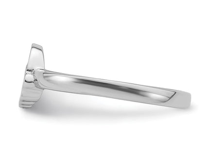 Sterling silver ring, another view