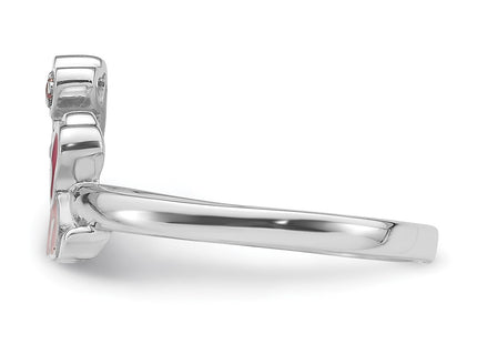 Sterling Silver Rings Style QR7432 - Classique Jewelry Inc.